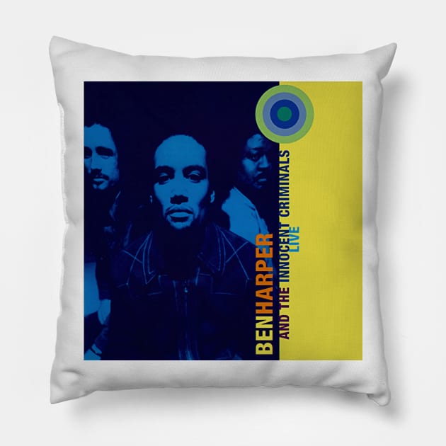 Live Album Cover Pillow by LukasianArt