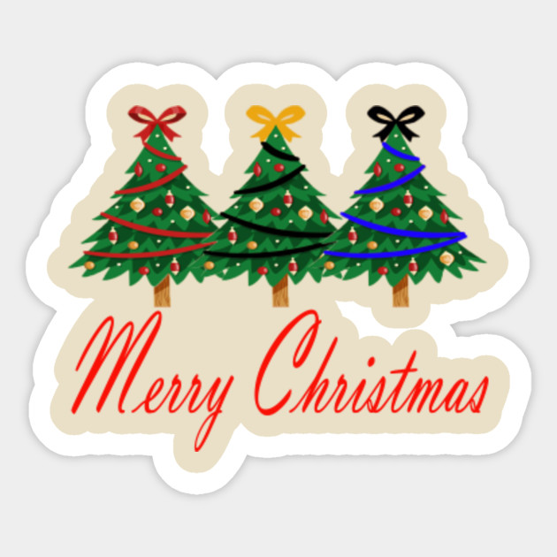 Buffalo Plaid Christmas Tree Christmas Day Gift Merry Xmas Gift Buffalo Plaid Christmas Tree Sticker Teepublic Uk