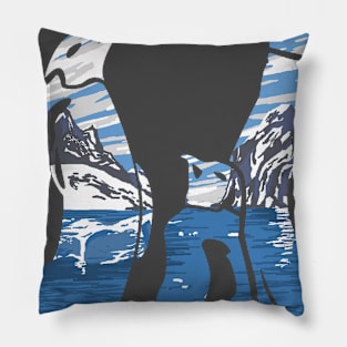 Emperor Penguin Pillow