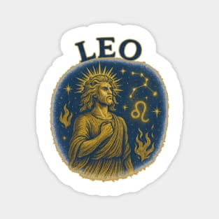 Leo Star Sign of the Zodiac Magnet