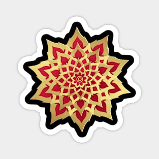 The fire flower Magnet