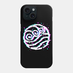 Waterbending Glitch Phone Case