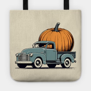 Pumpkin Harvest 1947–1955 Chevy Truck Tote