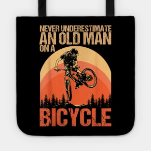 Never Underestimate An Old Guy With A Bicycle Tote