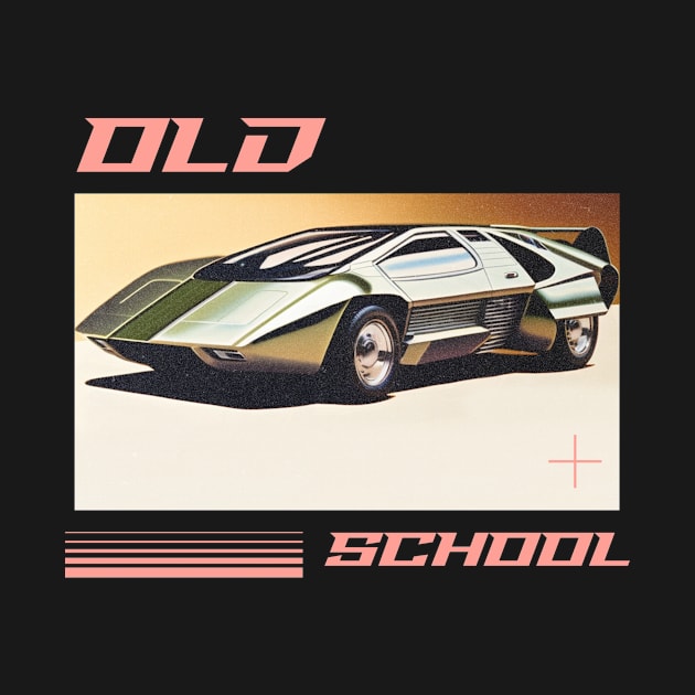 Old School Car by HustleHardStore