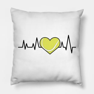 Heartbeat Pulse - Tennis Pillow