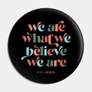 What We Believe Pin