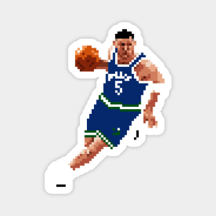 Jason Kidd Pixel Dribble Magnet