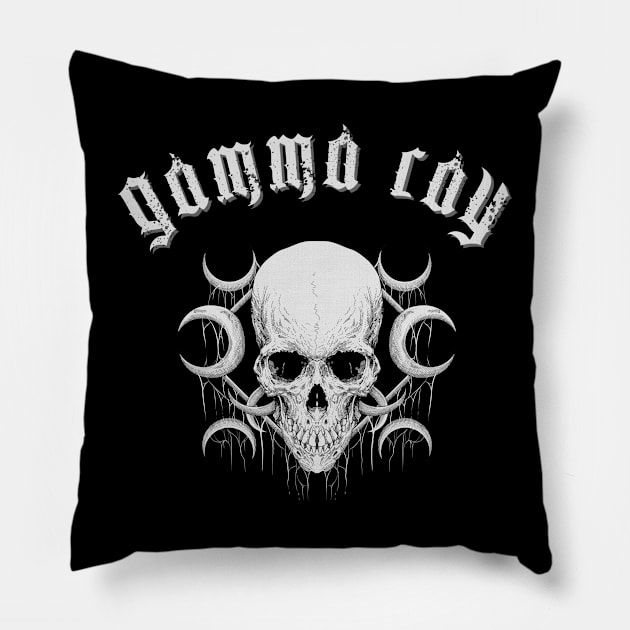 gamma ray darkness Pillow by ramon parada