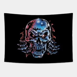 80'S SKULL Tapestry