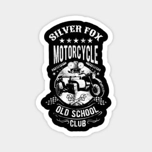 Silver Fox Motorcycle Club Magnet