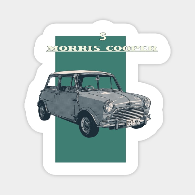 Morris Mini Cooper S Magnet by Joshessel