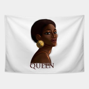 Afro Queen Afrocentric Black Pride Beauty Tapestry