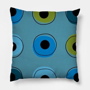 Circles Dots Outlines Pillow