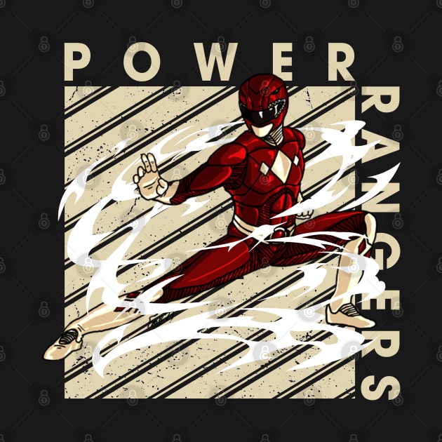 Silver Power Ranger's Blazing Standoff by RonaldEpperlyPrice
