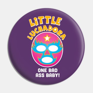 Little Luchadora Pin