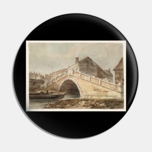 A Bridge at Lewes, Sussex, 1796 Pin