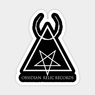 Obsidian Relic Records Magnet