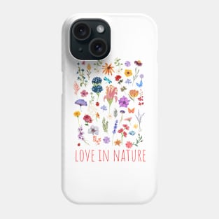 nature loves Phone Case