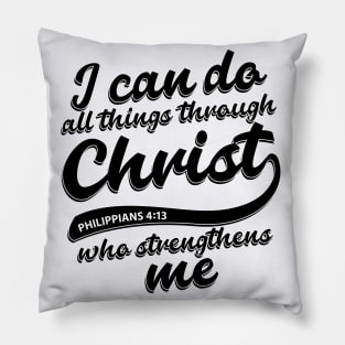 PHIL 4:13 - BIBLE VERSE (FAMOUS) Pillow