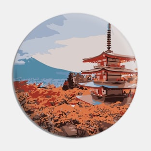 Chureito Pagoda Pin