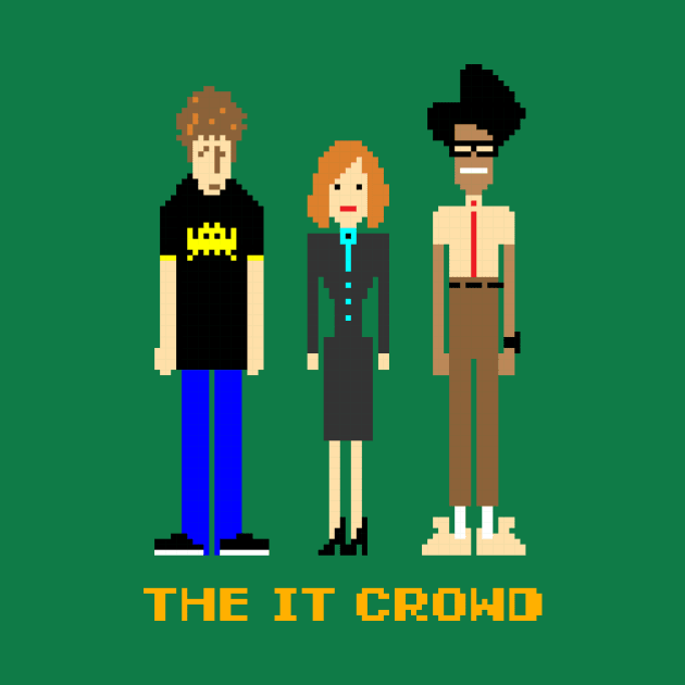 The IT Crowd - pixels by KYi