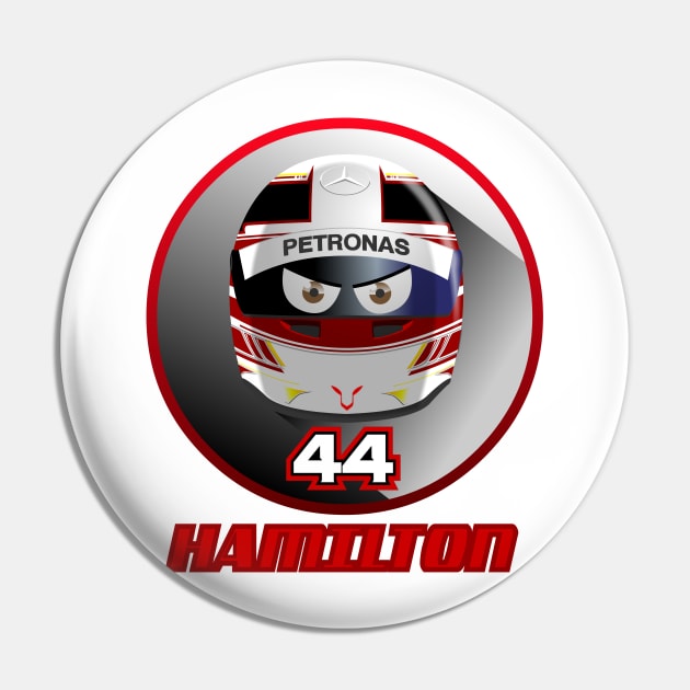 LEWIS HAMILTON "44" 2018 Pin by Cirebox