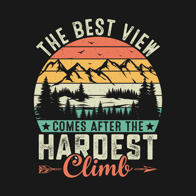 The best view comes after the hardest climb by Amlucky gift