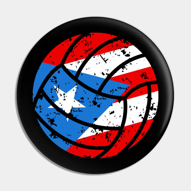 Puerto Rican Volleyball Proud Boricua Flag Puerto Rico Puertoriqueno