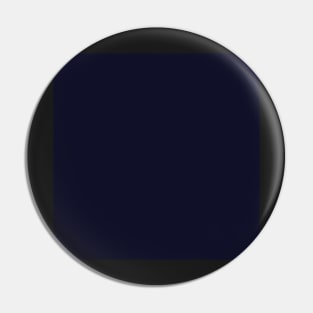 Classic Dark Navy Solid Color Block Pin