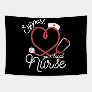 Support Your Local Nurse Tapestry