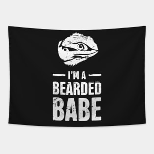 I'm A Bearded Dragon Babe Tapestry