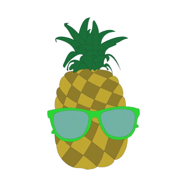 Too Cool Pineapple by calliew1217