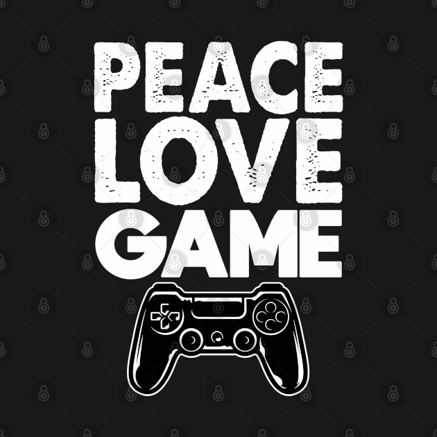 Peace Love Game by Carolina Cabreira