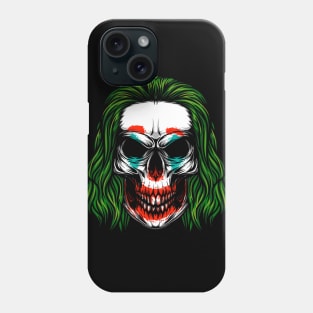 Clown skull Phone Case