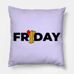 Friday Fryday Pillow