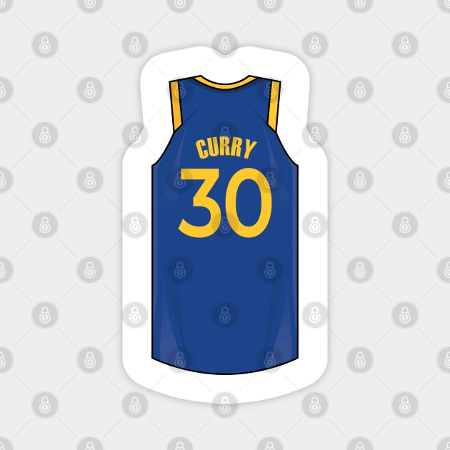 Steph Curry Jersey Magnet by WalkDesigns