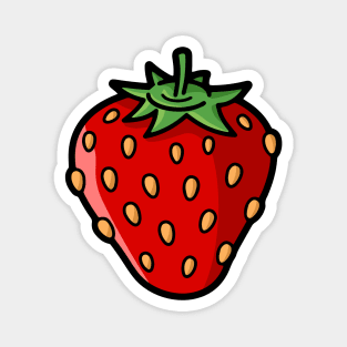 Strawberry Icon Magnet