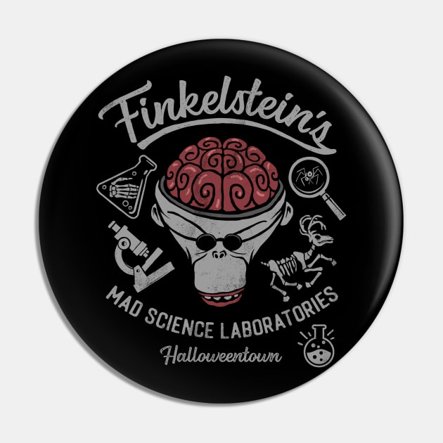 Finkelstein Mad Science Laboratories Pin by DeepFriedArt