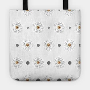 Daisy and Dots Tote