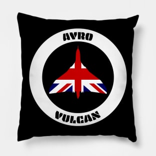 Avro Vulcan Bomber and Union Jack Pillow