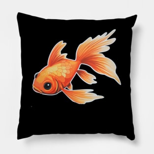 Goldfish Lovers Cute Goldfish Pillow