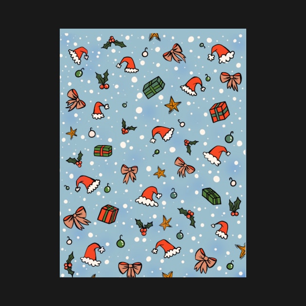 Christmas Pattern by BumbleB-Design