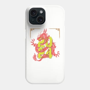 Chinese New Year of Wood Dragon 2024 Phone Case
