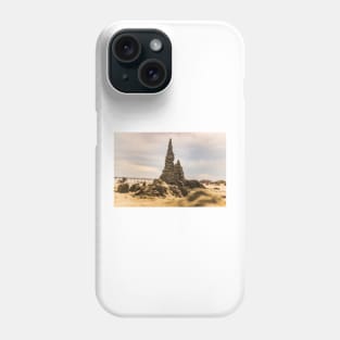 Sandcastle in Sunset Beach Phone Case