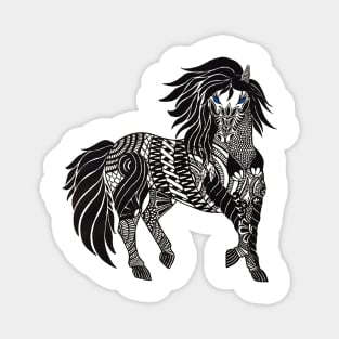 Mandala horse Magnet