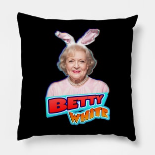 betty white beautiful Pillow