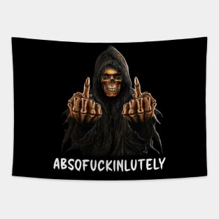 Absofuckinlutely Skeleton Tapestry