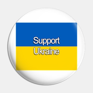 Pray Peace Save Ukraine Flag Pin