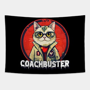 Coachbuster cat Tapestry